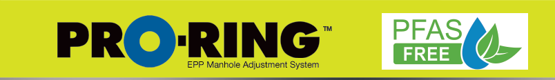PRO-RING logo with PFAS FREE LOGO banner